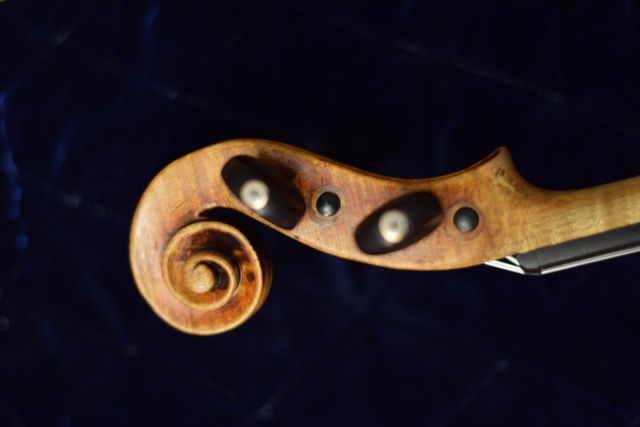 Violine, Schnecke